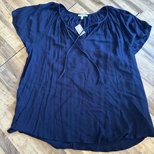 Maurices Deep Blue Blouse